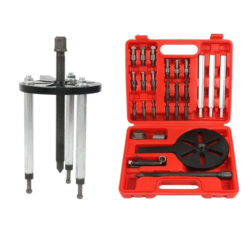 

Трехкулачковый съемник, инструмент для снятия подшипников, внутренний и внешний подшипник, многофункциональный набор инструментов для съемника подшипников ступицы колеса