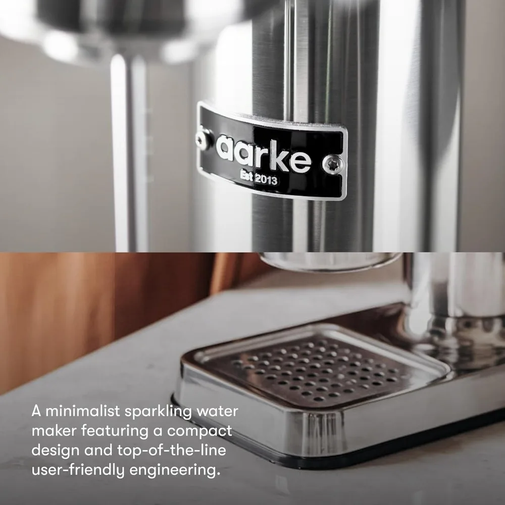 Carbonator III Premium Carbonator-Sparkling & Seltzer Water Maker-Soda Maker with PET Bottle (Stainless Steel)