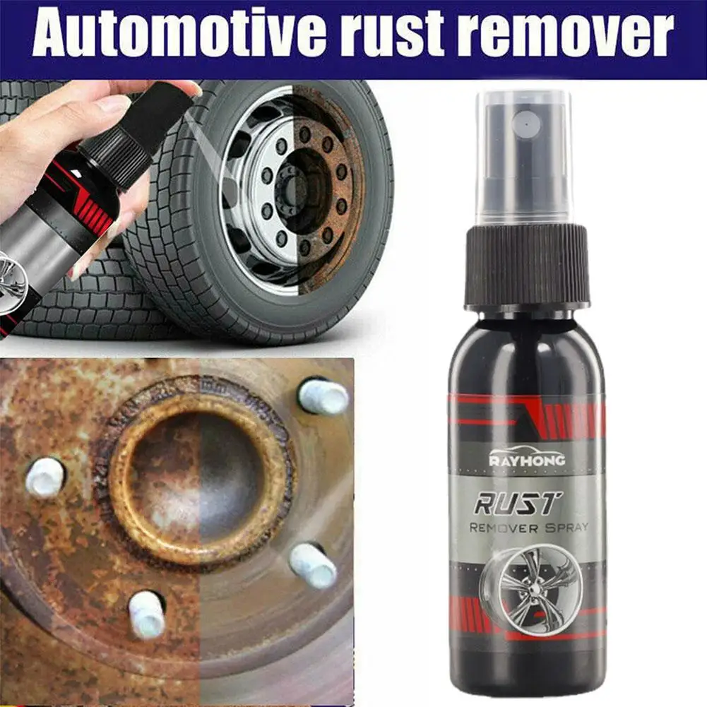 30ml Automobile Rust Inhibitor Car Rust Remover Spray Car Cleaning Maintenance Remover Super Powder Surface Rust Paint Meta H9I1