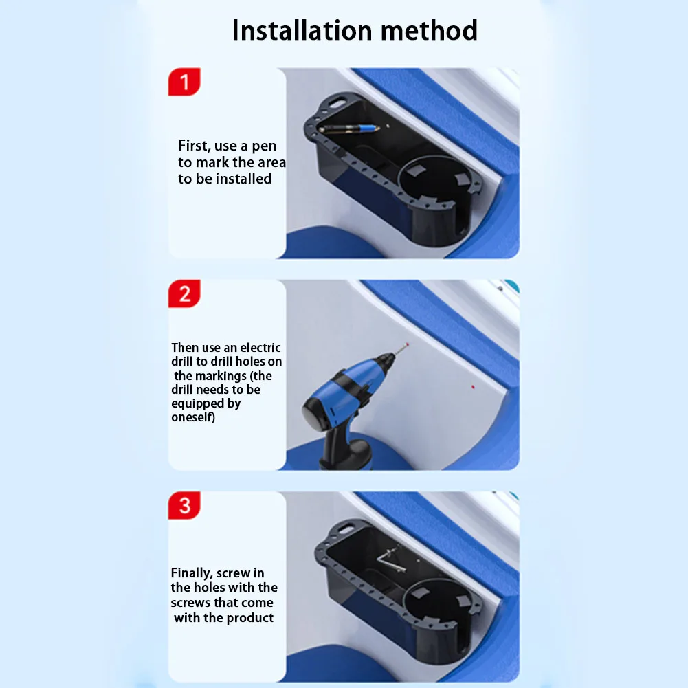 กล่องเก็บของอเนกประสงค์สำหรับเรือ กล่องจัดเก็บของในเรือ ที่วางขวดน้ำในเรือ กล่องจัดเก็บอุปกรณ์ตกปลาในเรือ สำหรับเรือคายัค เรือโป๊ะ เรือตกปลา
