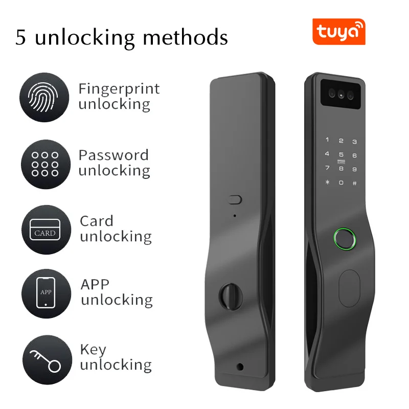 Glomarket Intelligent Fingerprint Lock App Control Digital Biometric Fingerprint Password Tuya Smart Lock