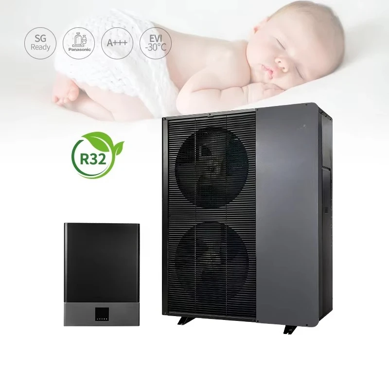 12-45KW DC Inverter R32 Evi -30C Split Heat Pumps Monoblock Air Source Heat Pump for Outdoor Hotel Use