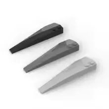 Gobricks-Bausteine ​​GDS-M160 Wedge 10 x 3 Curved Right, kompatibel mit Lego 50956 Kinderspielzeug