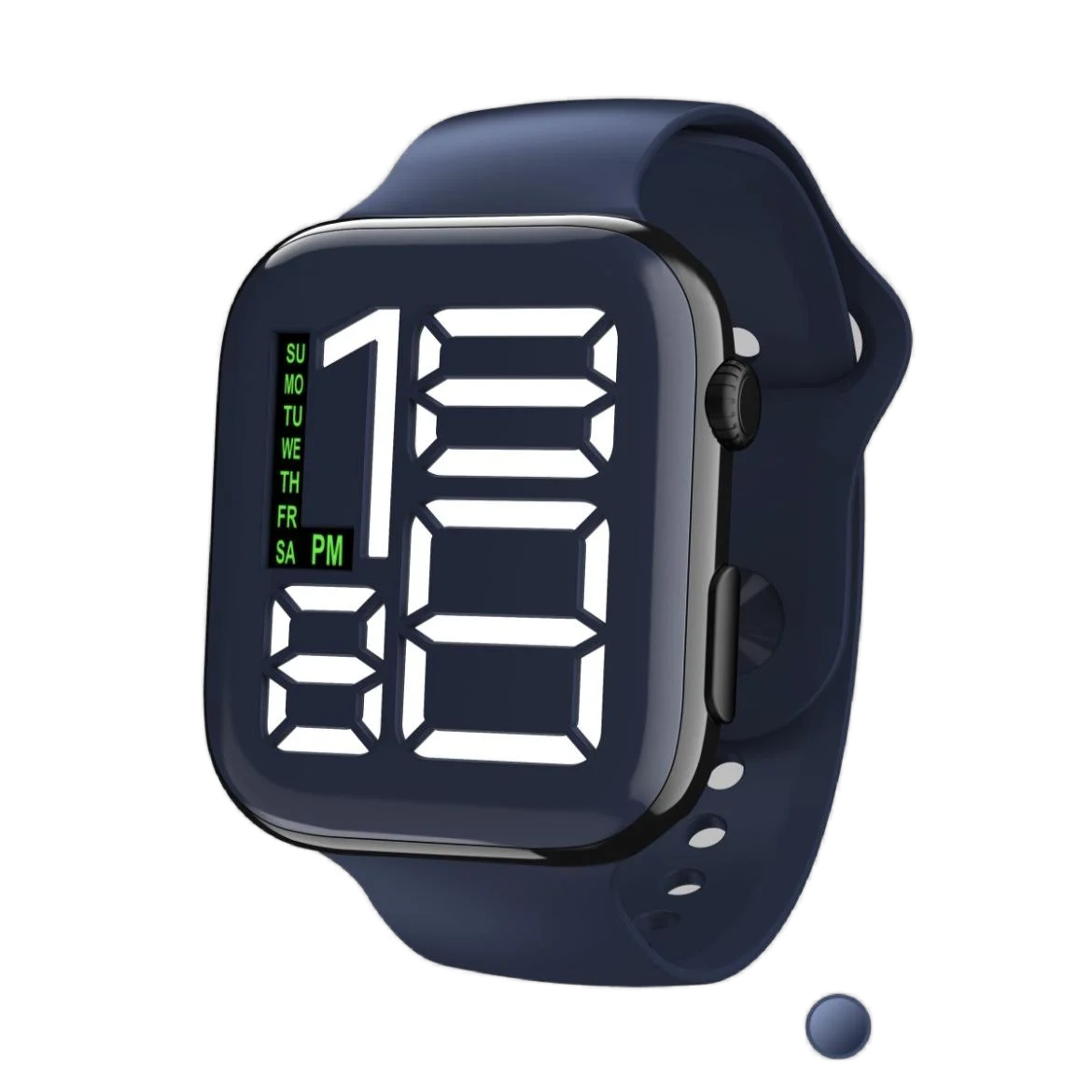 10 قطعة/الوحدة نمط جديد LED ساعة رقمية للأطفال الرياضة مقاوم للماء الساعات صبي فتاة الأطفال ساعة مربعة ساعة إلكترونية الهدايا