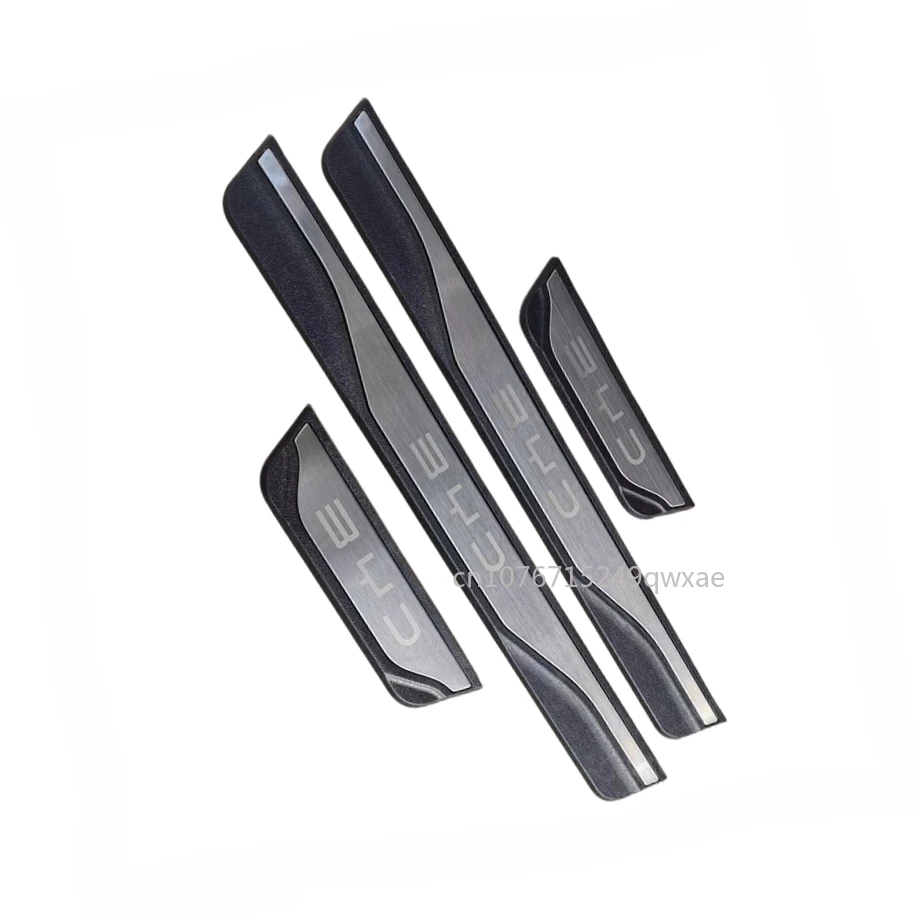 

Car Styling for BYD Yuan ATTO 3 Stainless Steel Door Sill Pedal Scuff Plate Car Accessories Interior Mouldings Parts