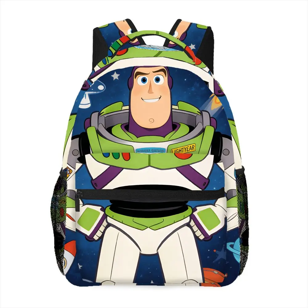 Disney Toy Story Woody Buzz Lightyear Backpack, Casual Bag, Large Capacity, High-Quality Gift, Personalized Daily Use