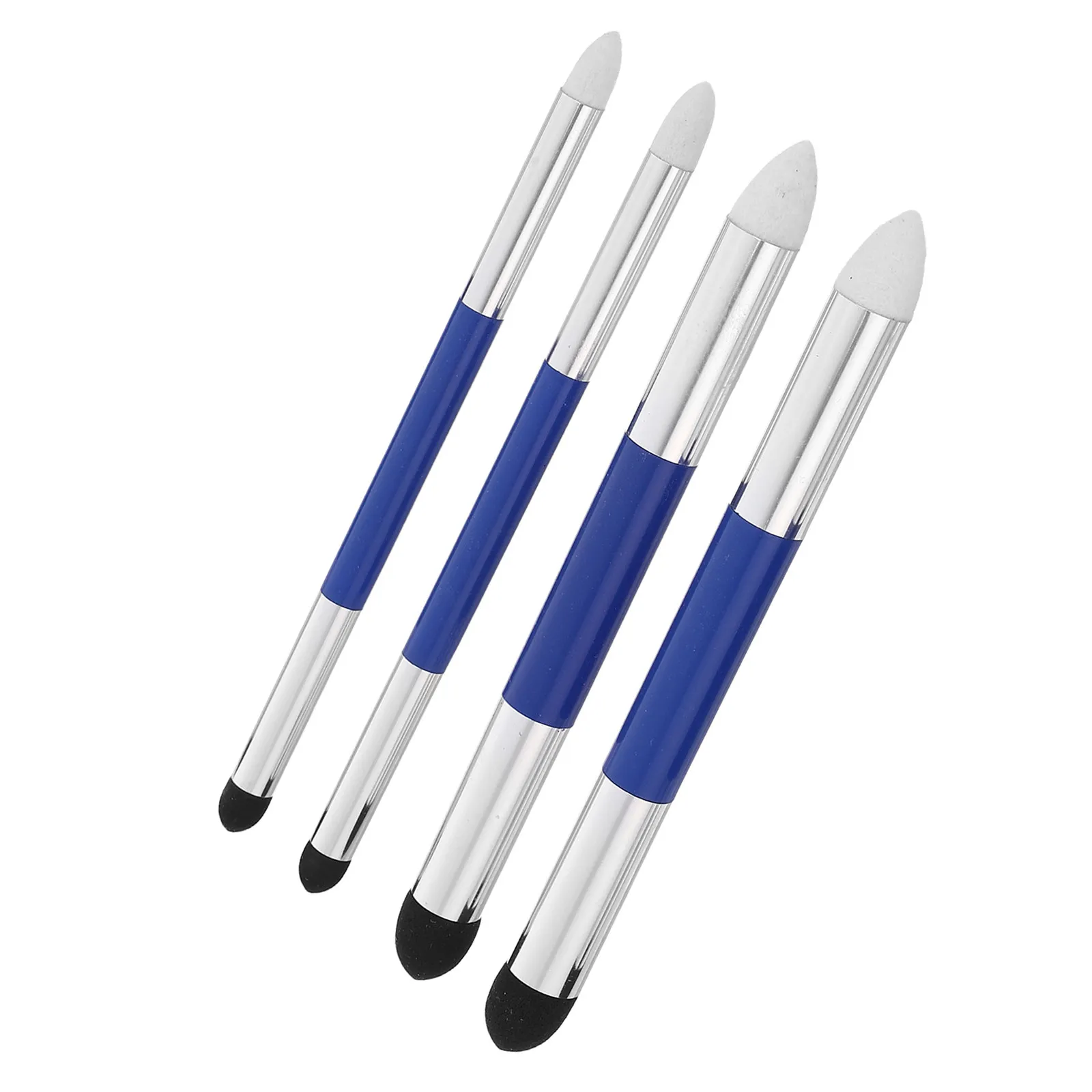 4Pcs Artist Double-Headed Blending Sponge Pens Soft Drawing Tools for Oil Pastels Color Pencils Sketch Shading