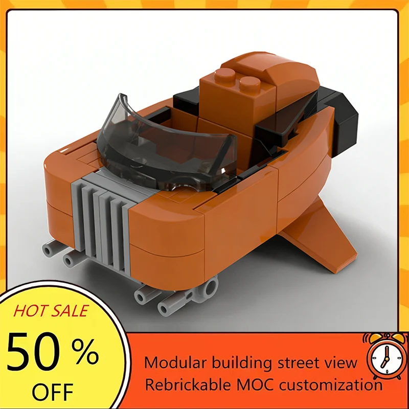 

Набор из 68 деталей: Популярная модель космического корабля из фильма «Звездные войны», конструктор MOC, модульные технологичные блоки, подарок на праздник, игрушка для сборки, детский набор