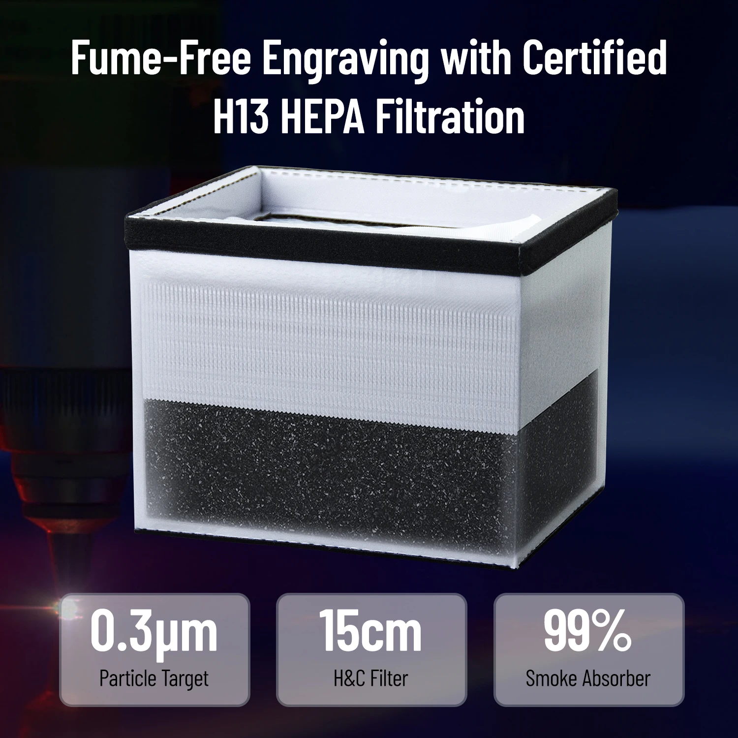 Purificateur d'air de bureau,  - Industrial Laser Fume Extractor avis et prix