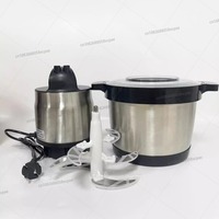 6L stainless steel meat grinder, large capacity stirrer, multi-functional feeder