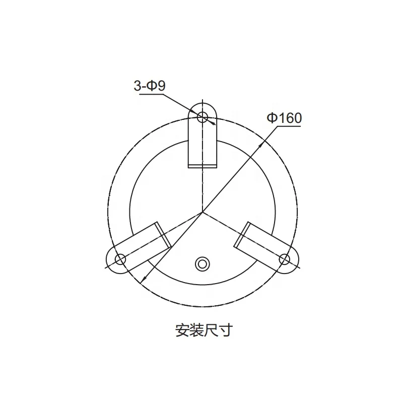 マリン 60W LED アルミ合金防爆ライト CFD4-L