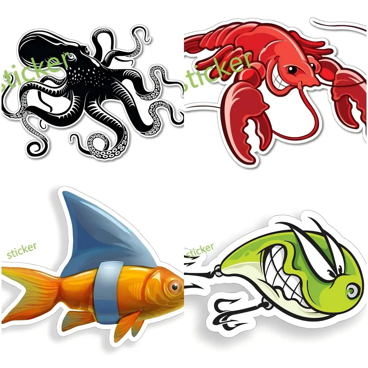 

Redfish Red Fish Sticker Cup Laptop Car Truck Boat Fishing Window Bumper Decal