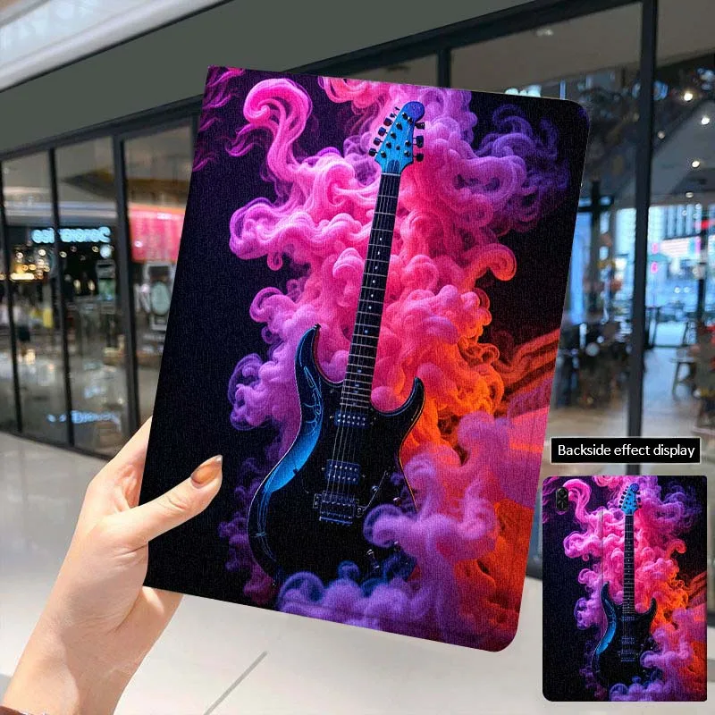 Neon Guitar Design For Huawei MatePad Air SE Pro M6 M5 M2 T10s T5 10 11 12.6 11.5 12 X 10.8 Inch 10.1 Tablet Case