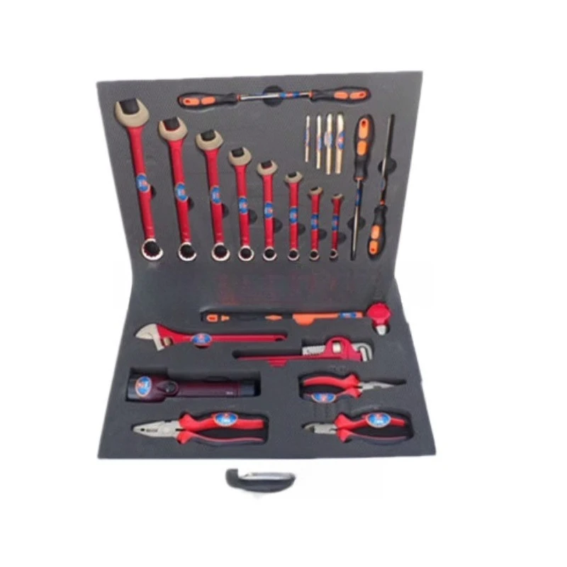 

Supply explosion-proof combination tool set 31-piece set non-spark copper wrench, beryllium bronze non-magnetic