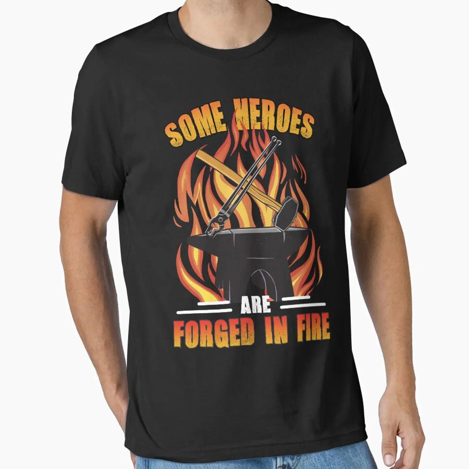 Blacksmithing Quote For Blacksmith Essential T Shirt vintage Washed Slightly Top For Everyday Wear fashion Soft streetwear