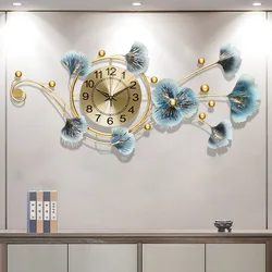 Modern Minimalist Wall Clock, Mute Quartz Watches, Creative Fashion Decoration, Home Wall Decor, Living Room Iron Wall Art
