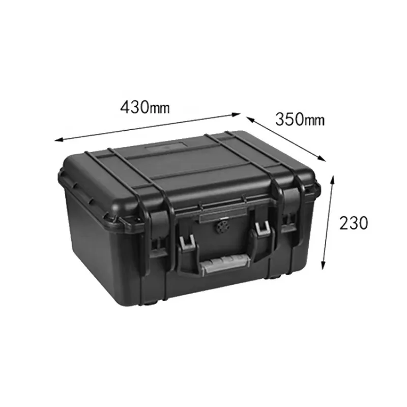 DPC077 Mass Supply IP67 Solid High Quality Injection Molded Plastic Easy Portable Bag with Pickup Foam