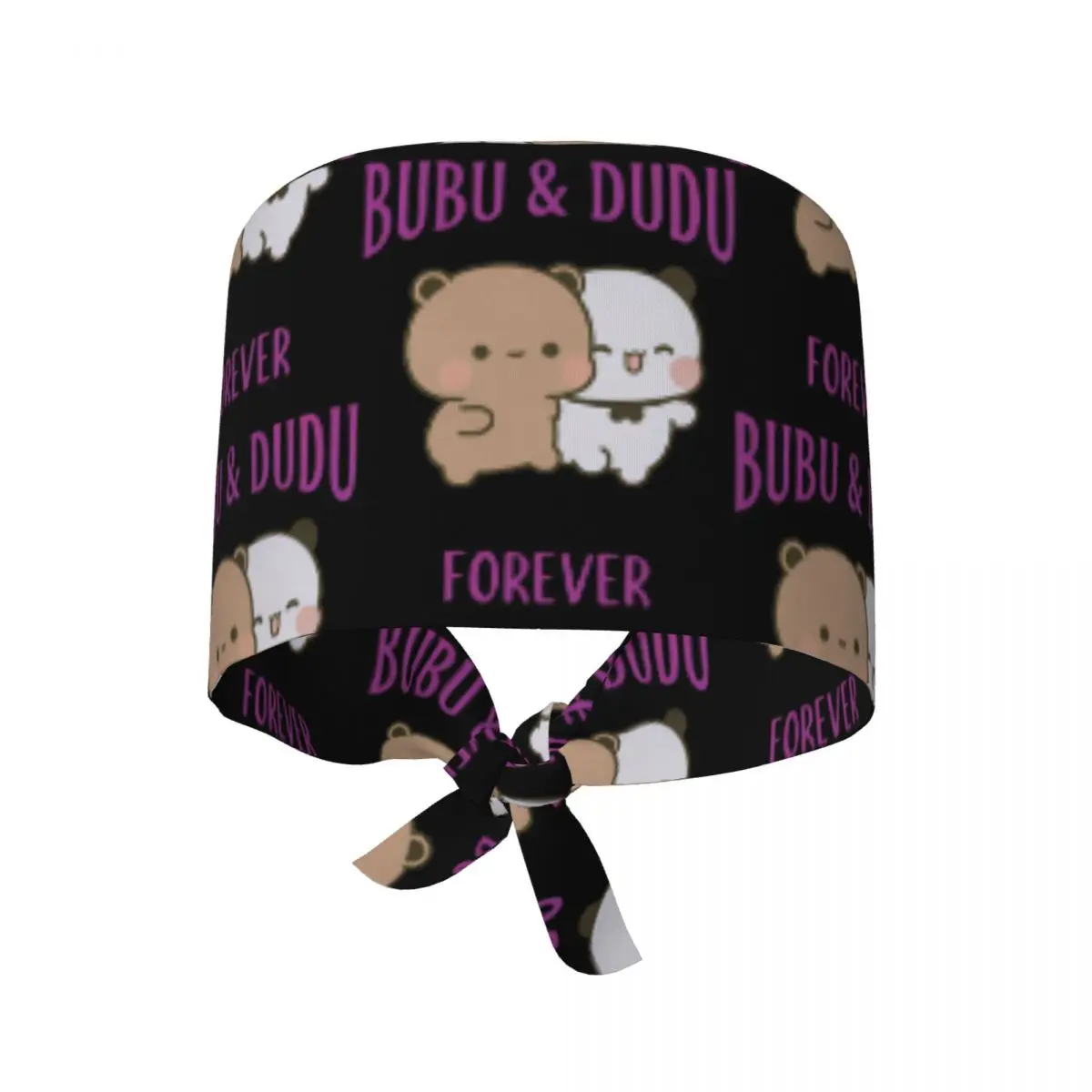 Boné esfoliante de trabalho Dudu Bubu Chapéus de enfermagem unissex feminino Y2K moda boné médico ajustável com amarração nas costas boné de trabalho