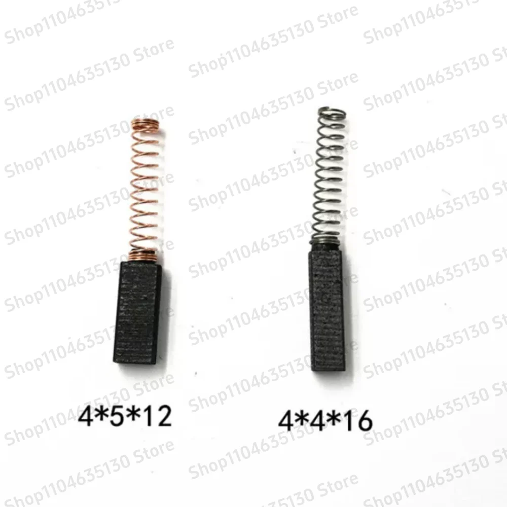 20Pcs Carbon Brush 4 4 16 4 5 12 Wireless, Electric Motor Edge Locking Machine Overlock Sewing Machine, Wireless