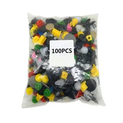 car 100pcs mixed plastic screws for Mini Cooper R50 R52 R53 R55 R56/ Cayenne Macan FOR Cadillac ATS SRX CTS