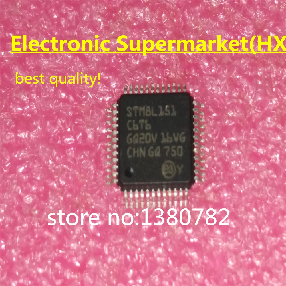 

Free Shipping 10pcs-50pcs STM8L151C6T6 QFP-48 New original IC In stock!