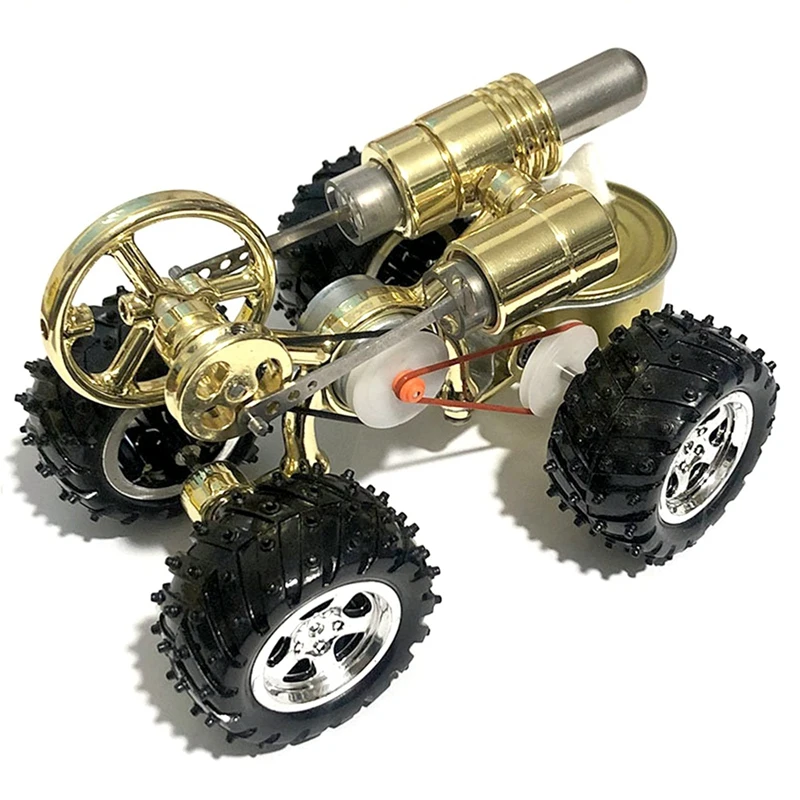 Physics Science Experiment Toy Gift Steam Power Experimental Toy Car Motor Educational