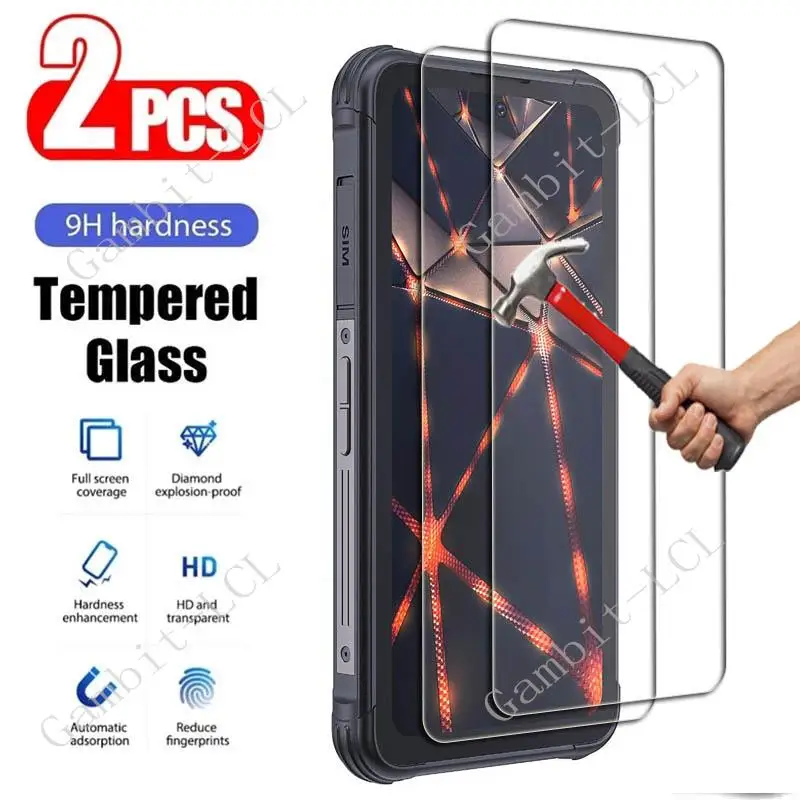 Film de protection d'écran en verre pour Cubot KingKong 8, 9, Power Star, A1, Humanity Note 21, 20, 40, 50, P80, X30, P, X70, Mini 2, Pro 3, Guatemala, 2 pièces