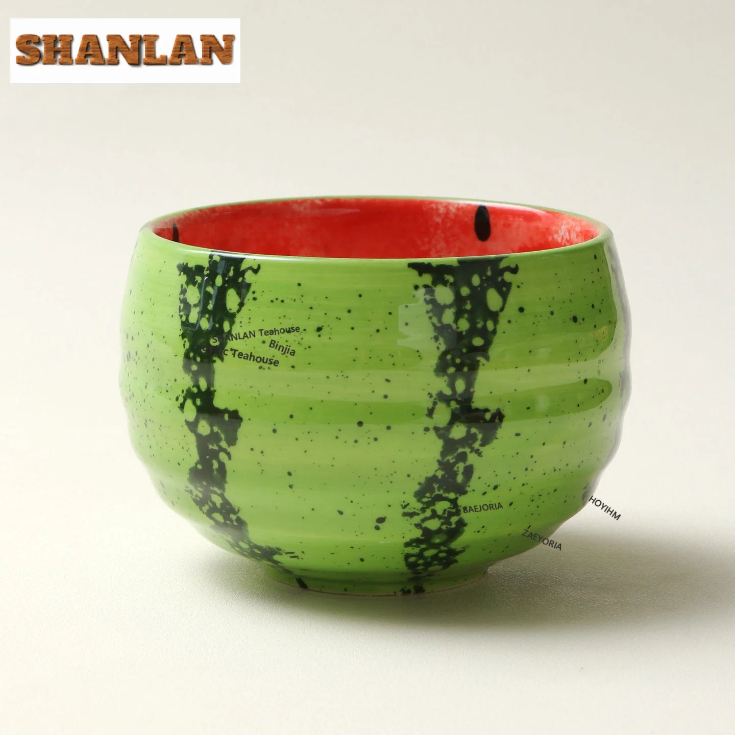 Hand-painted Watermelon Thread Teacup Vintage Tea Bowl Cup For Tea Tea-tasting Fragrance Cup Jianzhan Master Cups Chinese Teaset