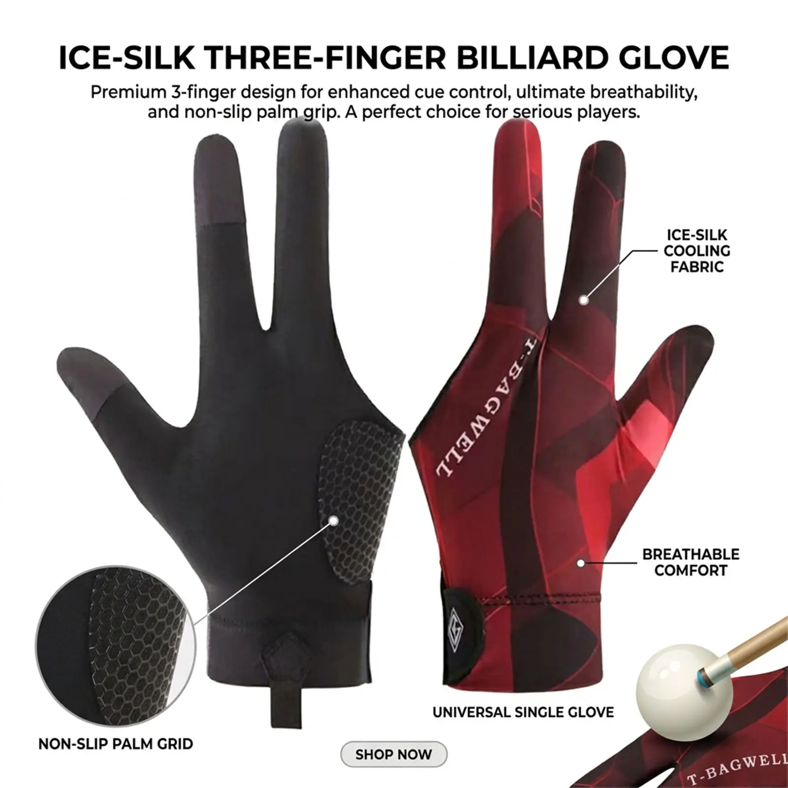 Thumbnail 3 - #4 Billiard Gloves Comparison Guide