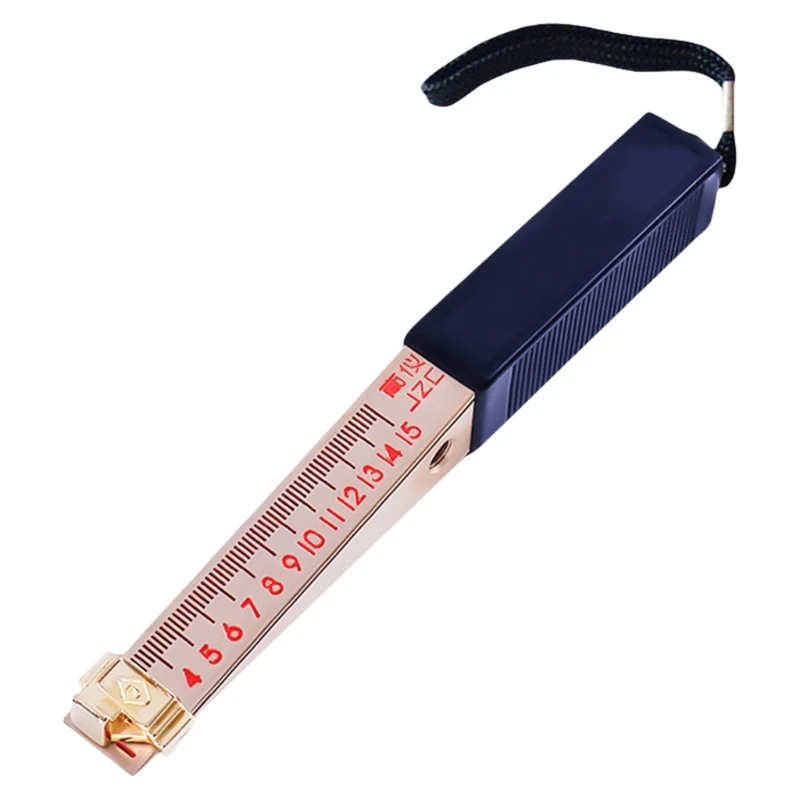 Vernier Feeler Gauge 1-15mm High Precisions Inspection Flatness Tool for House Engineering Measurement Gauge