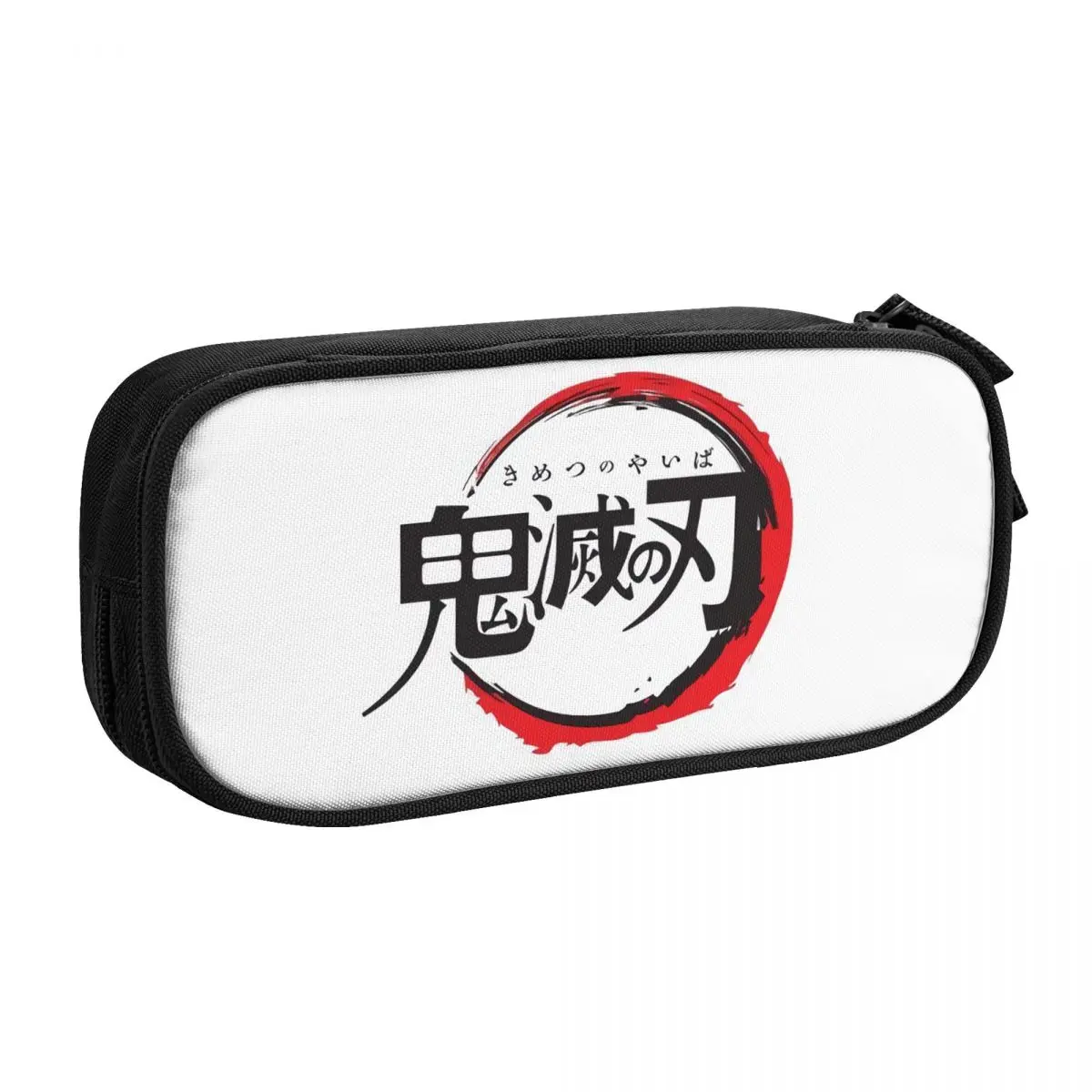 Custom Demon Slayer Kawaii Pencil Cases Girls Boys Large Capacity Japan Anime Pencil Box School Accessories