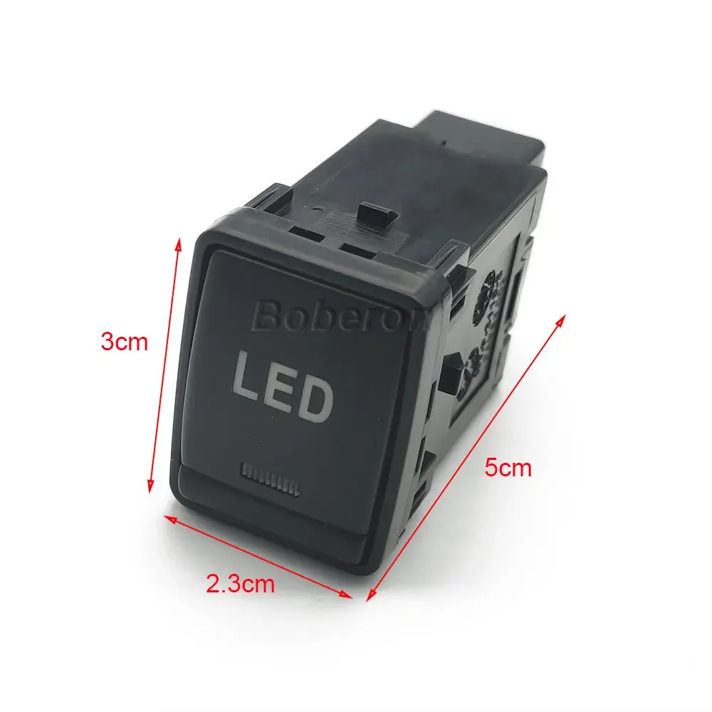 Car LED DRL Light Radar Power On Off Camera Mirror heated Switch Button For Nissan XTRAIL T32 rogue QASHQAI J11 Serena C26 C27