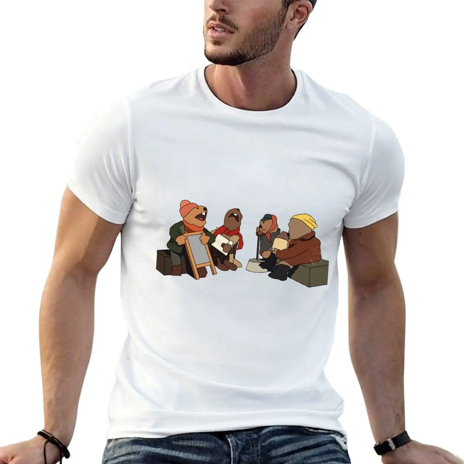 

shirt t man Emmet shirt t for Jug T-Shirt Band Otters essential