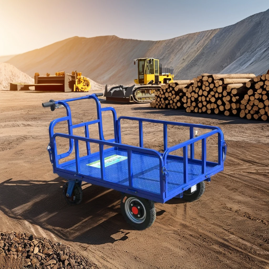 

Электрическая моторизованная тележка-тачка с легким управлением, 2 колеса, грузоподъемность 400 кг, для сада, сельского хозяйства, перевозки кирпича