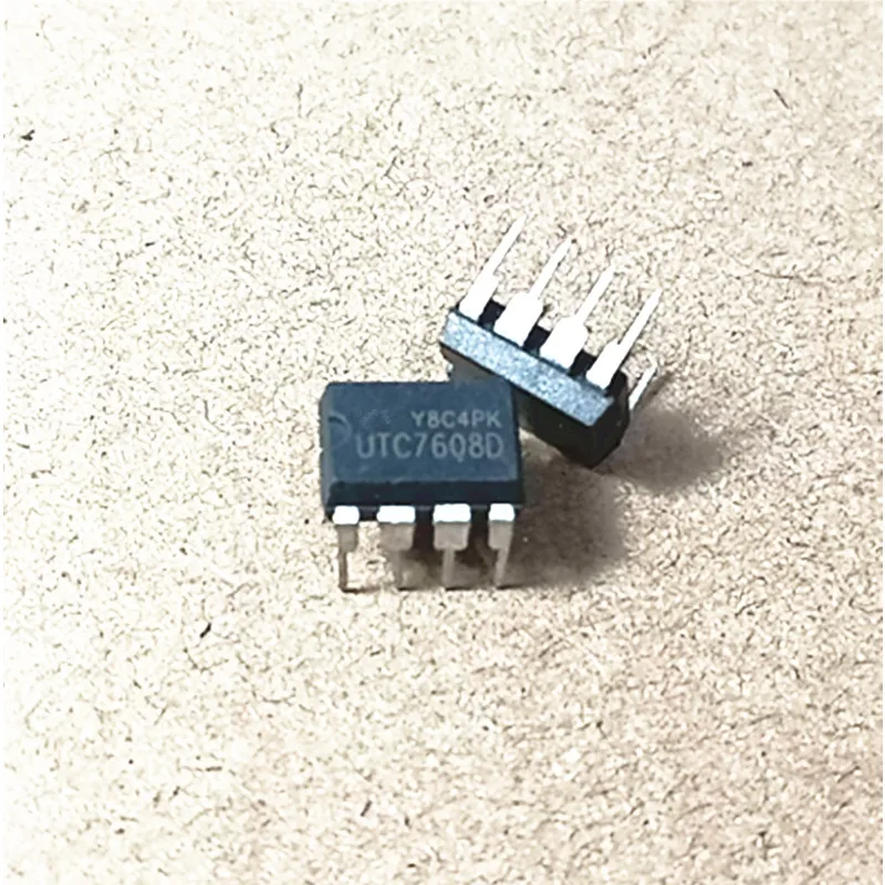 10PCS/lot 100%NEW UTC7608D UTC7608 DIP-8 UTC76080 New Original Stock