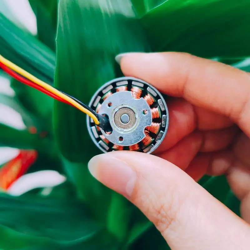 1 Uds RC Drone FPV Quadcopter accesorios de motor de avión usado 1200KV Mini 2204 2S-3S Motor sin escobillas trifásico de alta velocidad