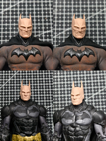 1/12 Man Soldier Unpainted White Model Head Sculpt for 6\