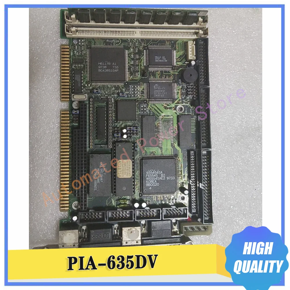 Industrial Control Motherboard PIA-635DV ISA Motherboard CPU Half Length Card