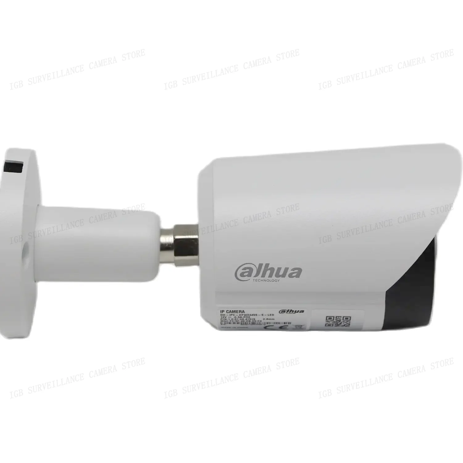 Imagem -06 - Câmera de Segurança 4mp ip Cor Cheia Foco Fixo Bala Wizsense Rede Cctv Dahua-ipc-hfw2449s-s-led