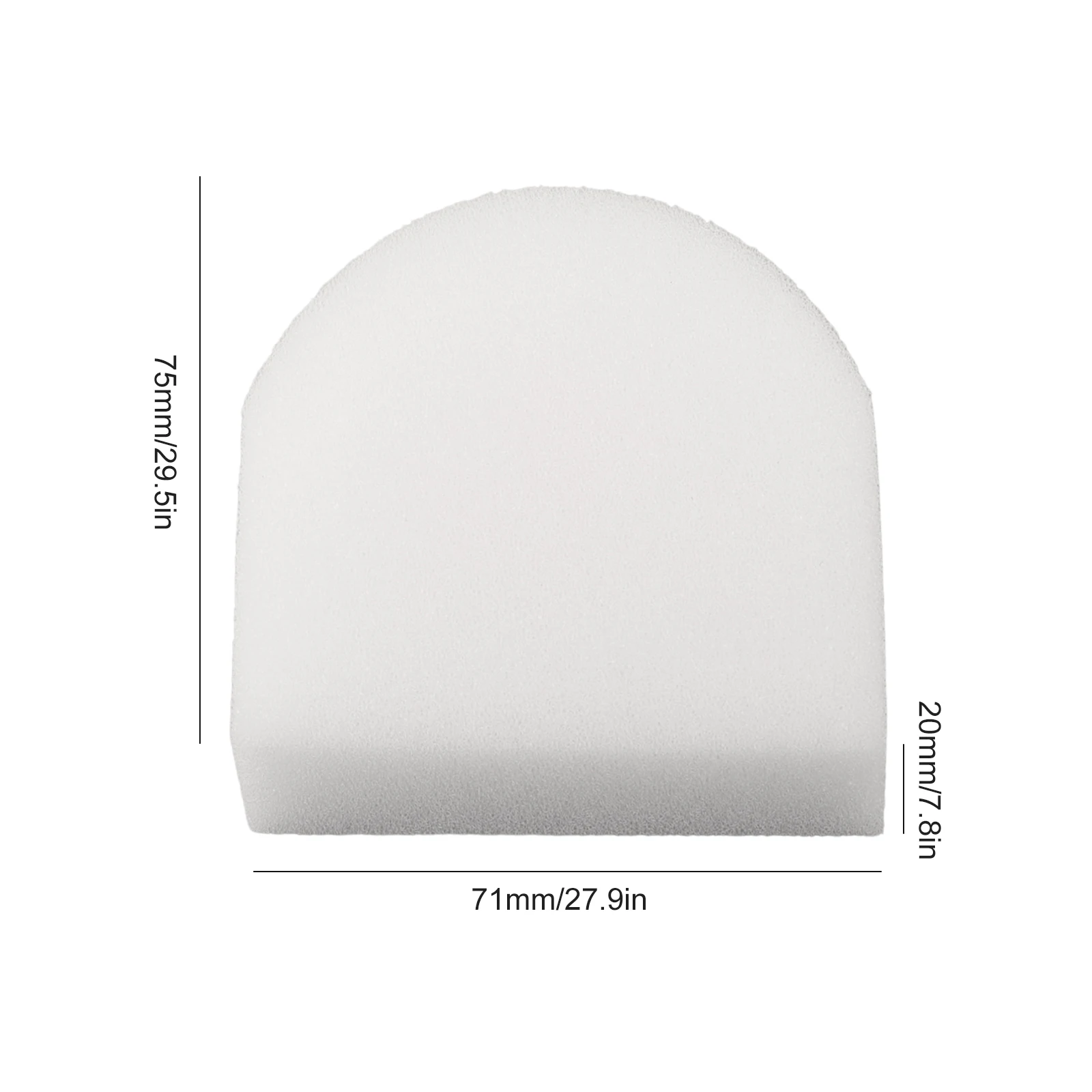 

Parts Foam Filters WD200C 6Pcs Easy To Install Foam Filters For Shark WD101 WD200 WD201 For Shark High Quality