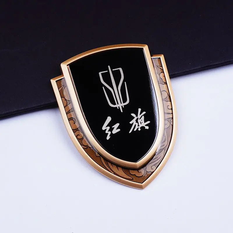 

1pcs for HONGQI E-SH9 HS5 H5 H9 HS7 H7 Metal 3D Car Badge