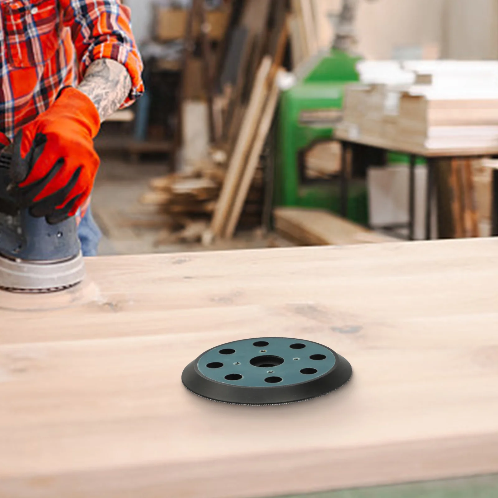 

148mm Backing Pad For Orbital Sander Sander Polishing Disc 148mm Diameter Sander Pad Hassle-Free Usage Smooth Polished Result