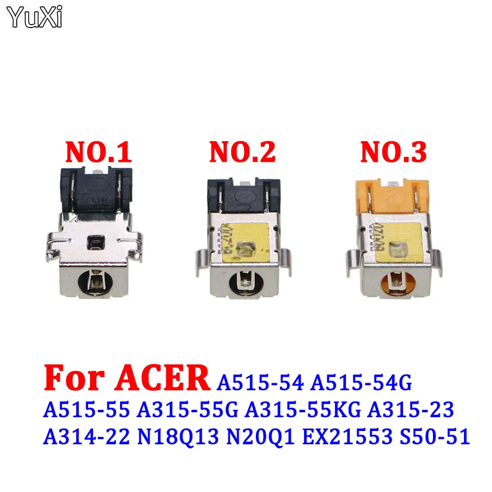 Złącze zasilania DC do laptopa ACER A515-54 A515-54G A515-55 A315-55G A315-55KG A315-23 A314-22 N18Q13 N20Q1 EX21553 S50-51