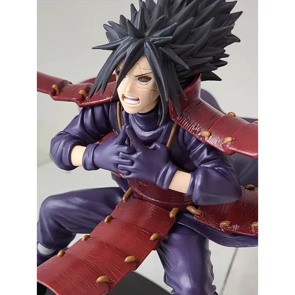 Oryginalna figurka anime Bandai BANPRESTO NARUTO Naruto Uchiha Madara z PVC, model, figurka na biurko, zabawka, lalka, prezent, dostępna od ręki.