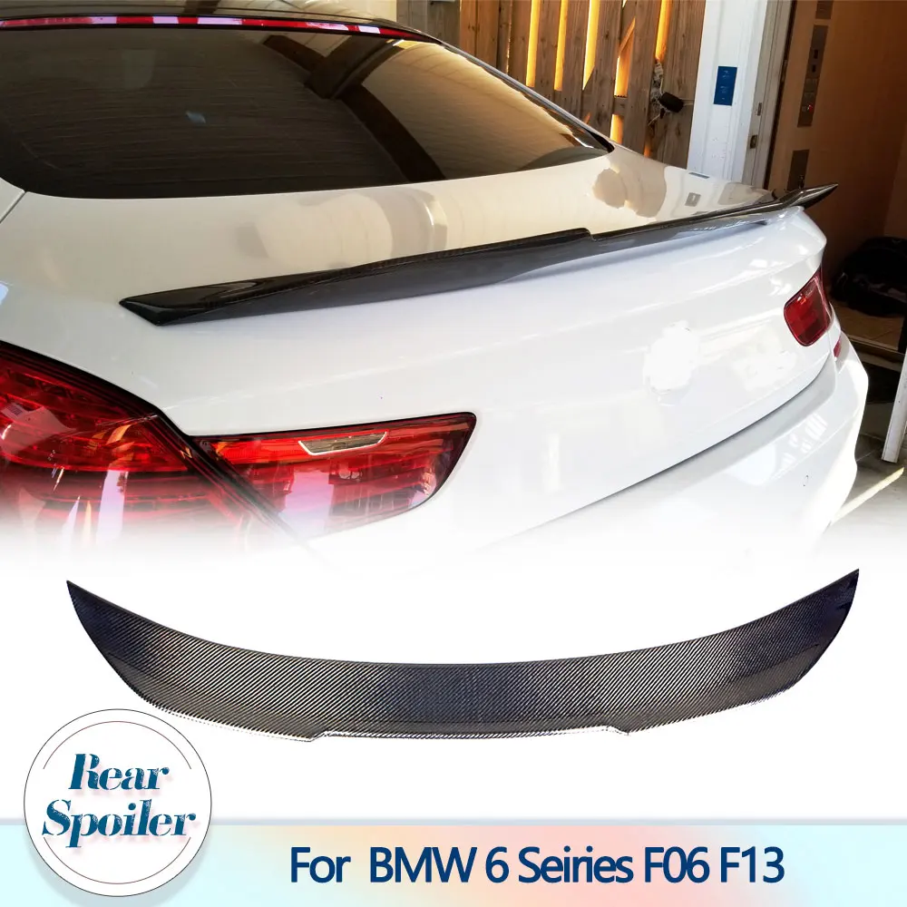 

Carbon Fiber Rear Trunk Spoiler for BMW 6 Seiries F06 F13 M Sport M6 2012-2018 Rear Spoiler Boot Lid Wing Spoiler Not for F12