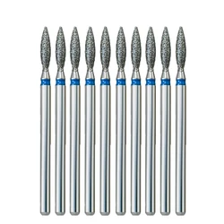 10pcs Diamond Nail Dill Bit Set Cuticle Clean Files Manicure Grinding Bits Pedicure Accessories Tools
