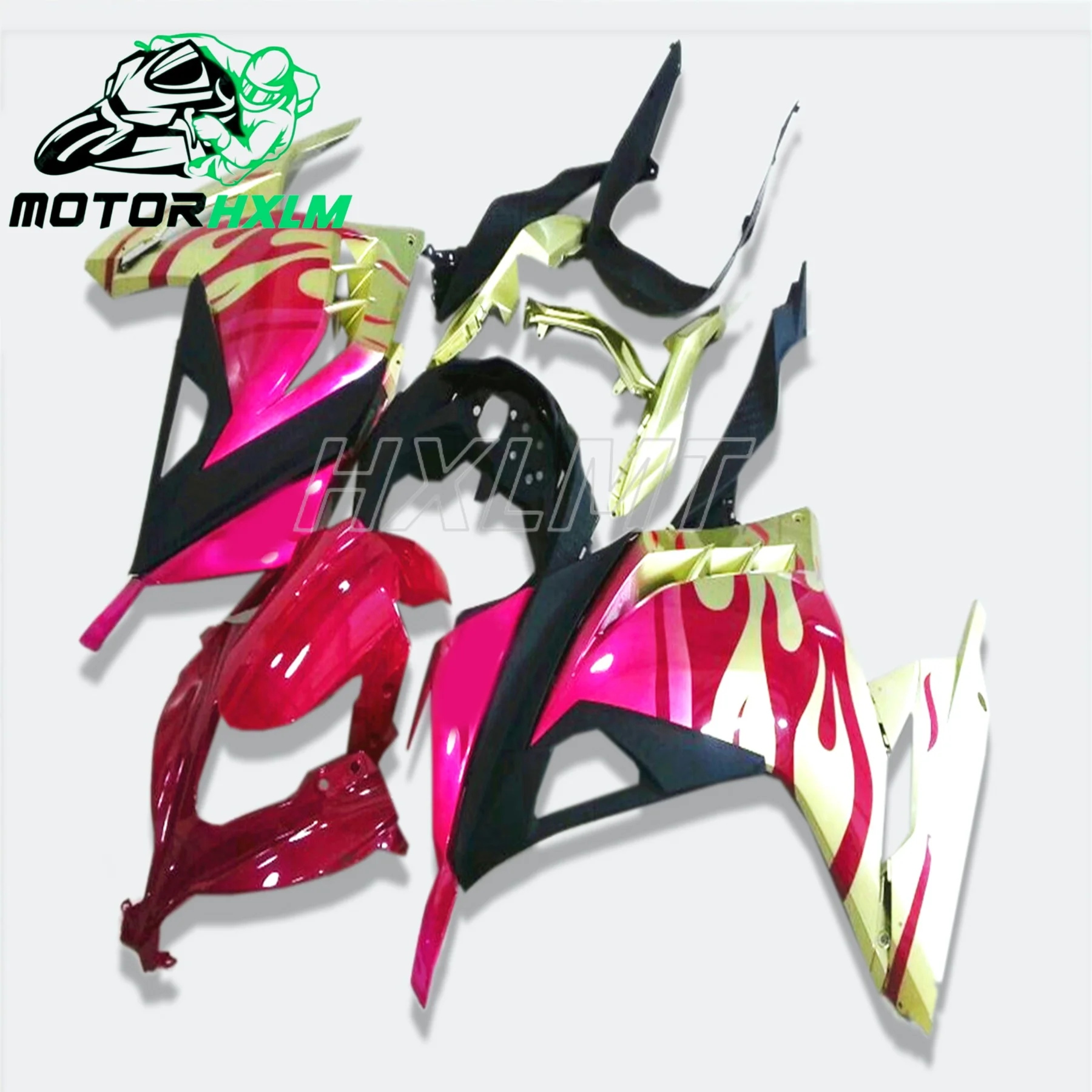 

New ABS Motorcycle Fairing kits For Kawasaki ninja 300 2013 2014 EX300 ZX300R fairings kit set