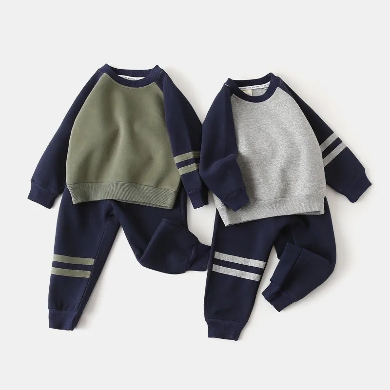 children's-suit-new-boys'-hoodie-pants-two-piece-set-for-fall-2024