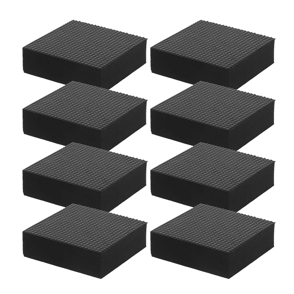 

8Pcs Furniture Foot Pads Nonslip Rubber Riser Pads Furniture Protectors for Sofa Table Chair Bed Legs Heavy Duty Risers