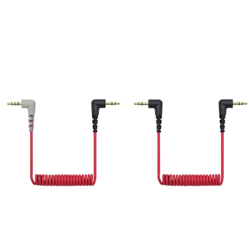 Cable adaptador TRS repuesto 3,5mm a TRRS 3,5mm para RODE SC7 SC2 Video MIC, micrófonos inalámbricos GO Video tipo